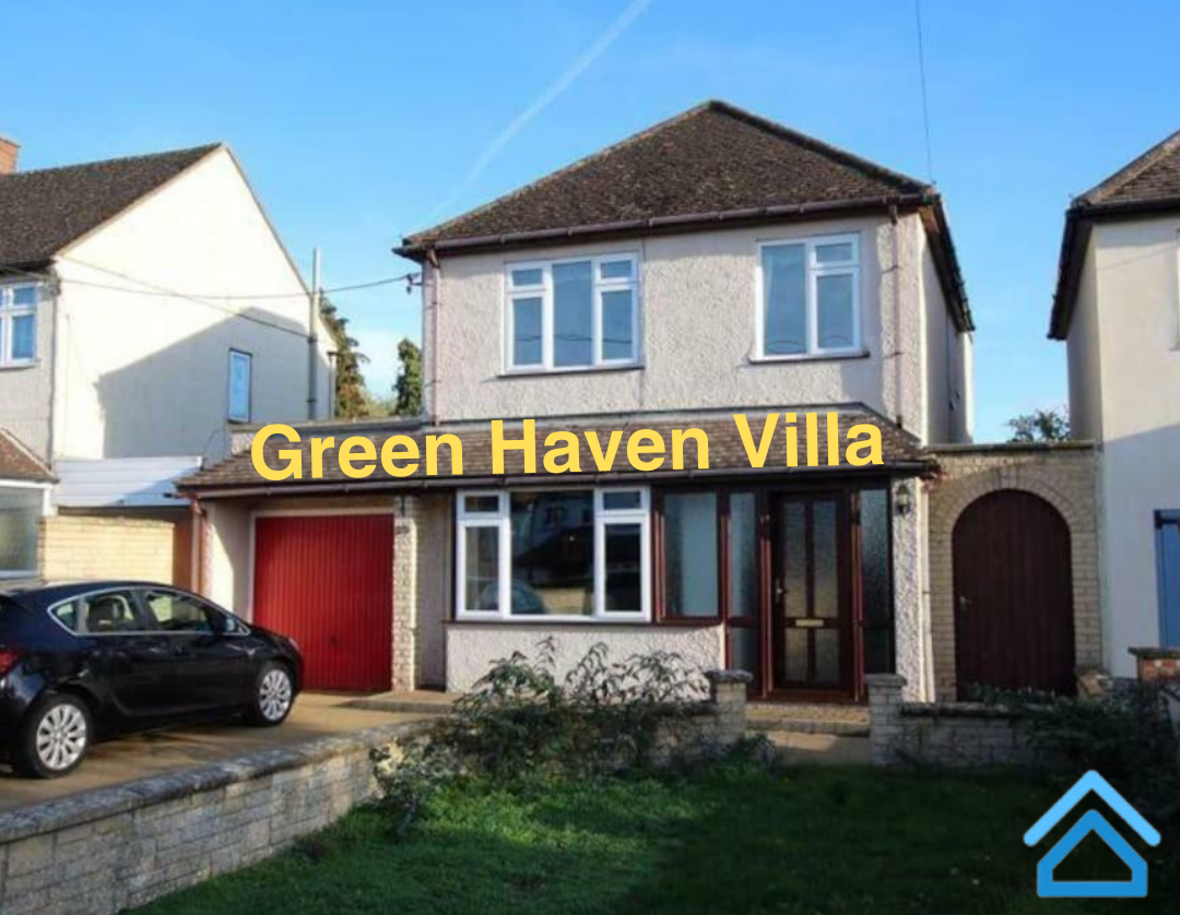 Green Haven Villa : Discover the Exquisite Charm of 4-Bedroom in Kidlington, Oxfordshire